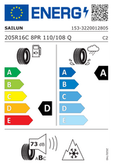 TERRAMAX A/T (C) | 205/80/R16 Q (110/108)