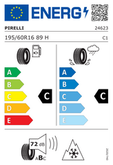 WINTER 210 SNOWCONTROL SERIE III | 195/60/R16 H (89)