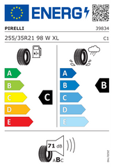 P ZERO PZ4 L.S. NCS | 255/35/R21 W (98)