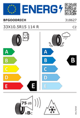 ALL TERRAIN T/A KO 2 | 33/10.5/R15 R (114)