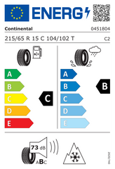 VANCONTACT A/S ULTRA | 215/65/R15 T (104/102)