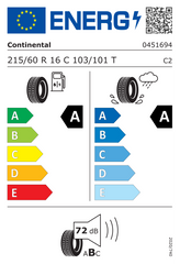 VANCONTACT ECO | 215/60/R16 T (103/101)