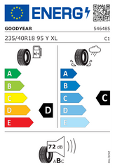 EAGLE F1 ASYMMETRIC 2 | 235/40/R18 Y (95)