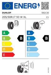 SP SPORT BLURESPONSE | 205/50/R17 W (93)