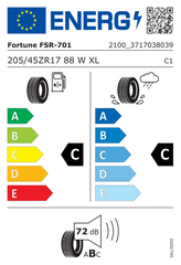 FSR-701 | 205/45/R17 W (88)