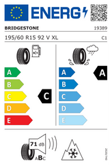 WEATHER CONTROL A005 EVO | 195/60/R15 V (92)