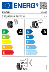 P ZERO E | 235/45/R18 W (98)