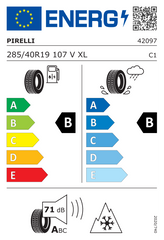 P ZERO WINTER | 285/40/R19 V (107)