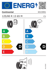 CONTI.ECONTACT | 125/80/R13 M (65)