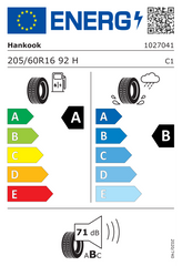 KINERGY ECO 2 K435 | 205/60/R16 H (92)